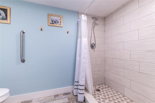 New shower