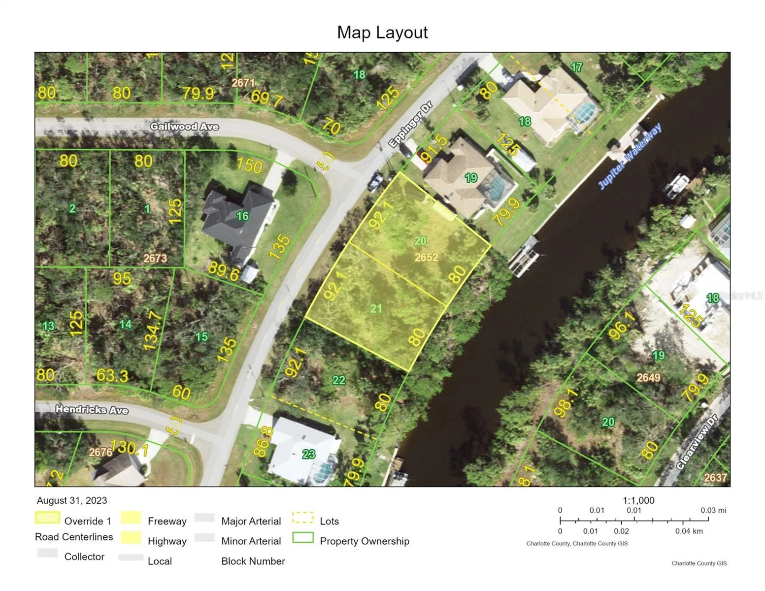 Map Layout.