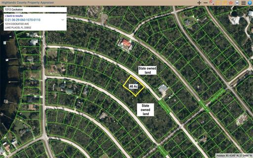 HC Property Appraiser Plat Map