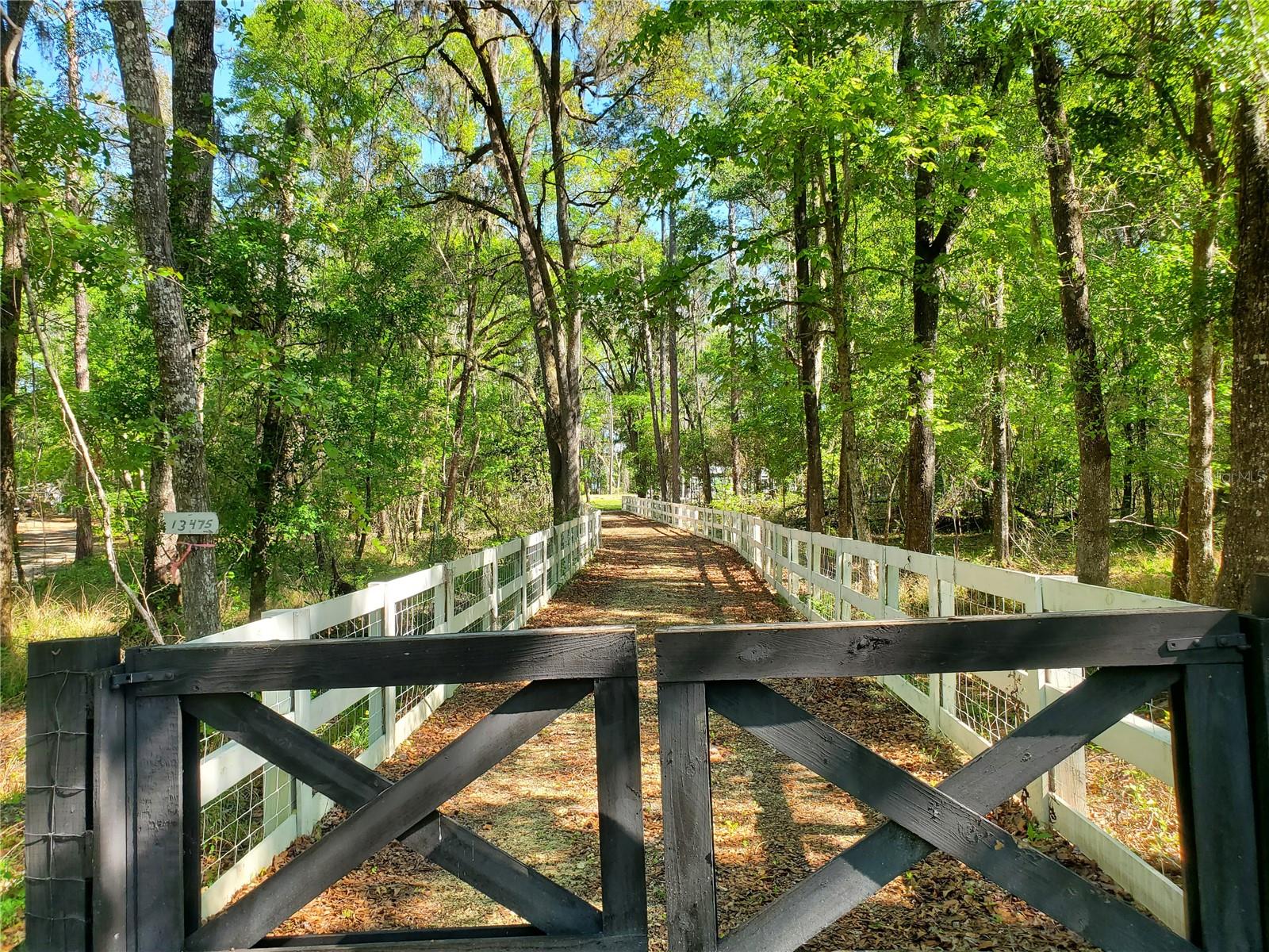 Entrance to property