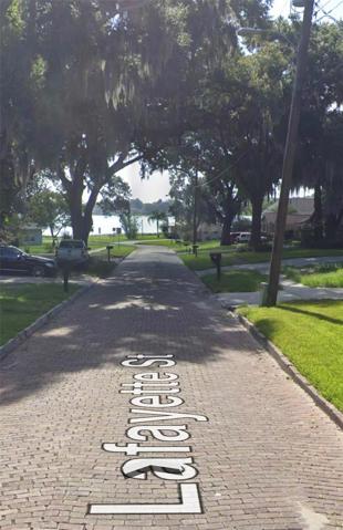 Heading east towards lake from property