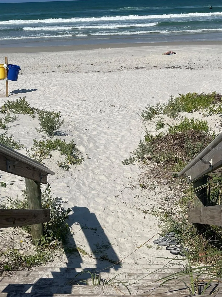 Area of beach area directly off private boardwalk!