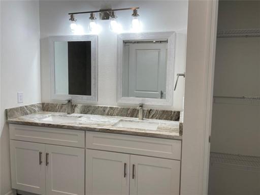 Master Bathroom Dual Vanities