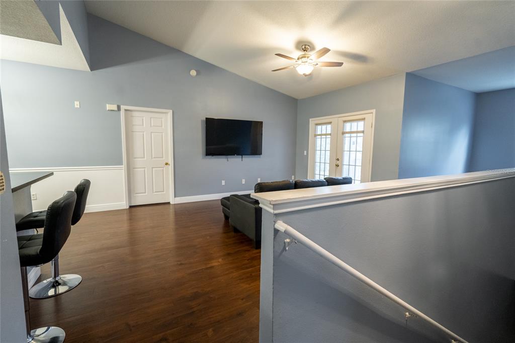 Top of the stairs view