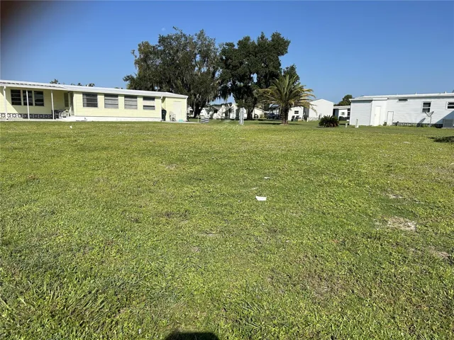 Cleared Over-sized Corner Mobile Home Lot