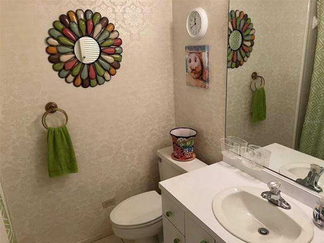 Shower in main bathroom
