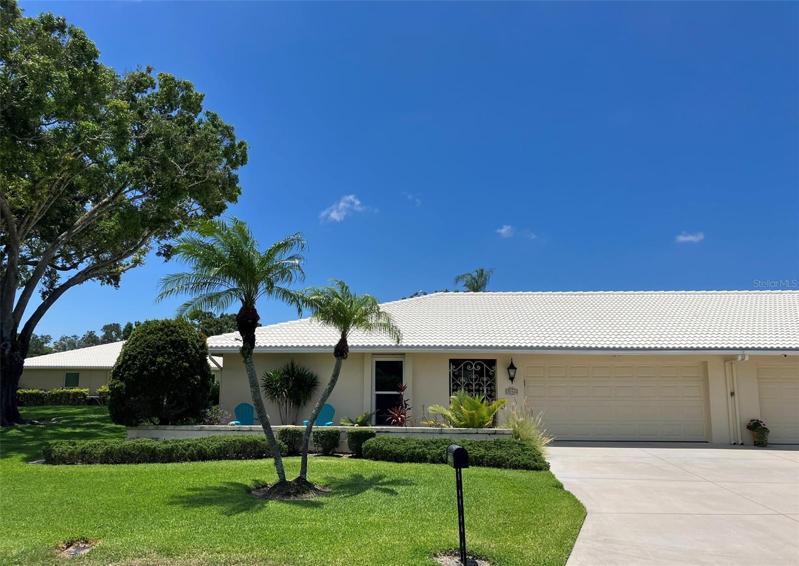 Exterior view of villa