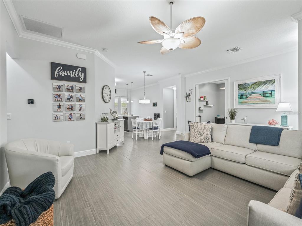Open floor plan