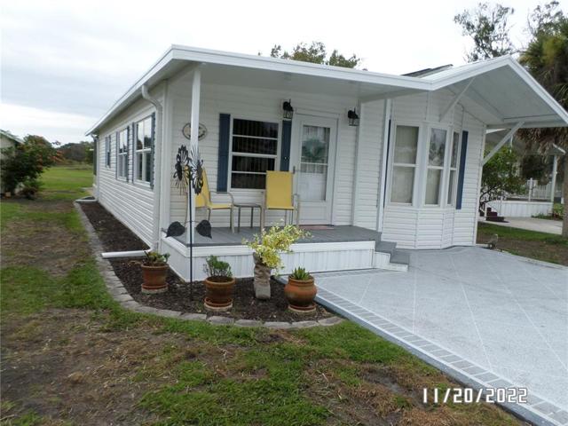 Left side of home.