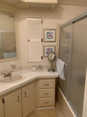Bathroom #1 with tub/shower.