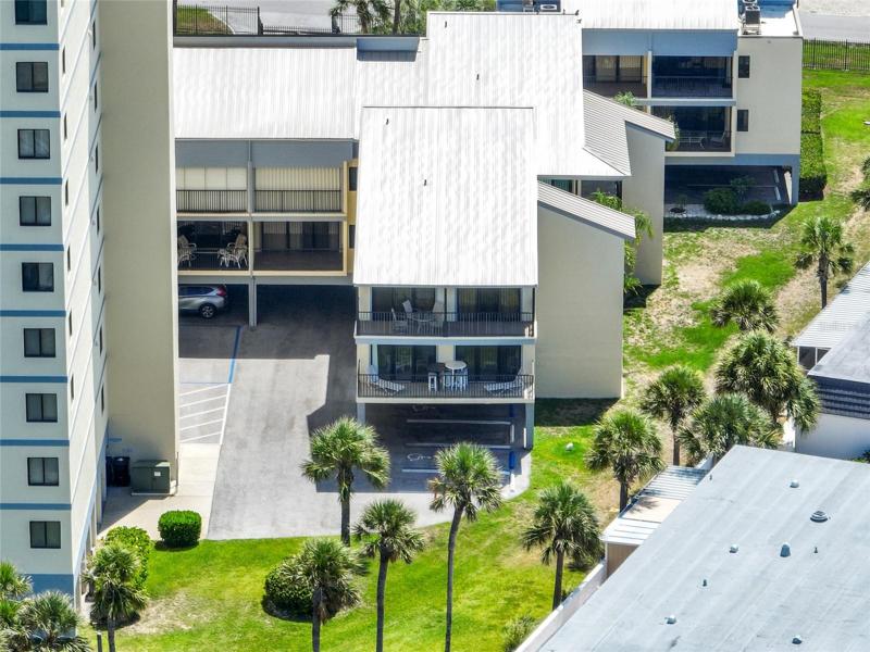 View Of Furnished Baloney To Enjoy The Gulf View And Sunsets! Just Above Handicaped Parking If Needed!