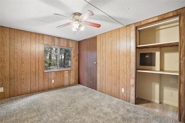 Bedroom Two with Double Wall Closet