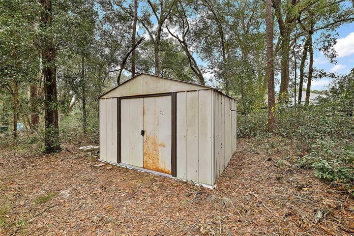 Outdoor Metal Shed