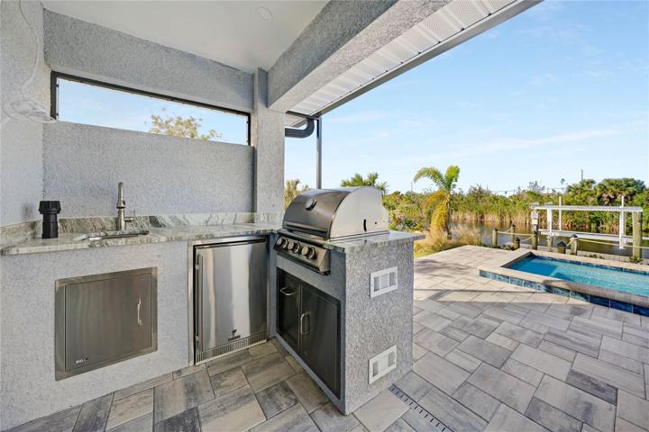 Outdoor kitchen