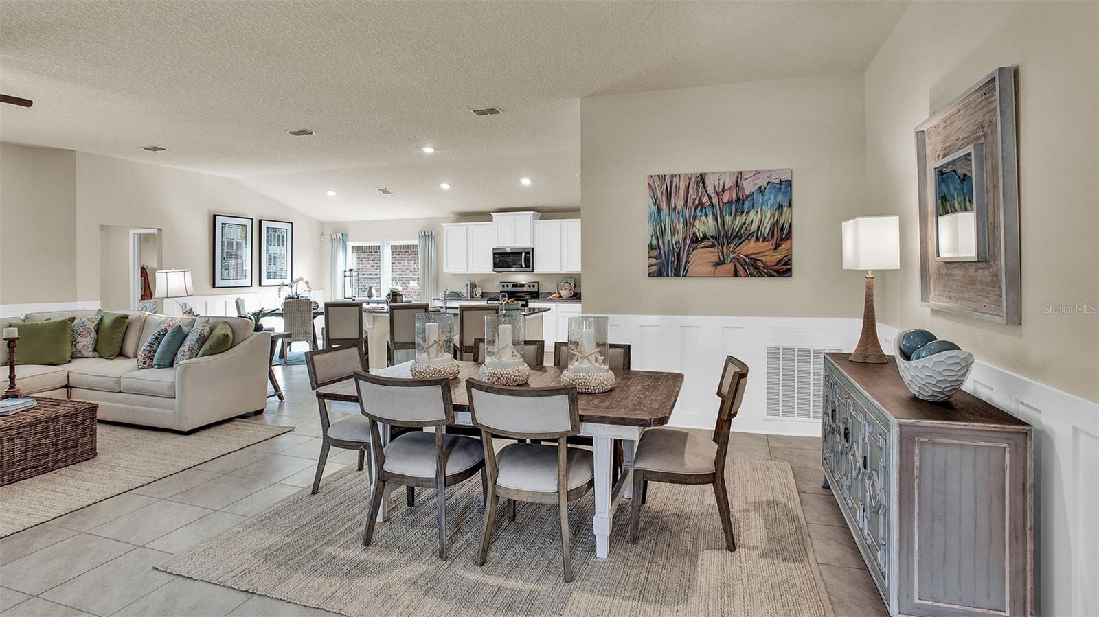 Photos are of a model home.