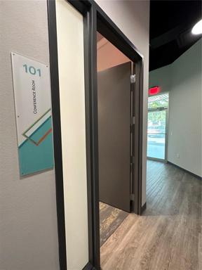 Conference room entrance