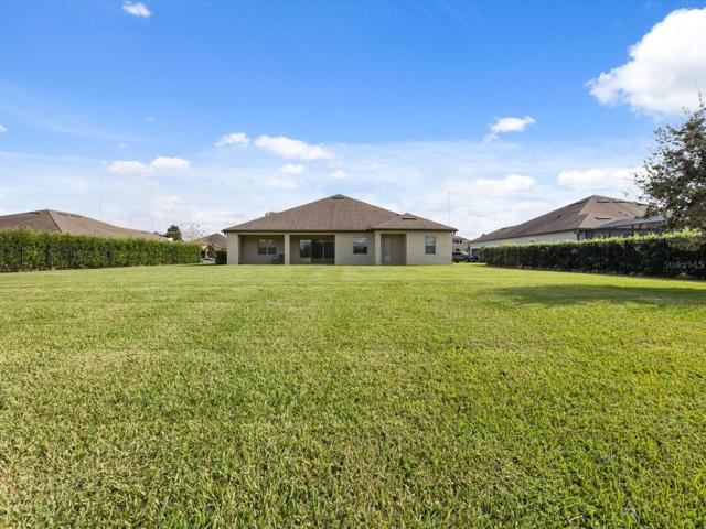 Extremely spacious lot.