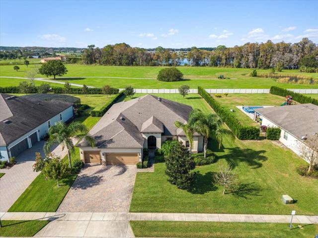 Aerial shot of front.