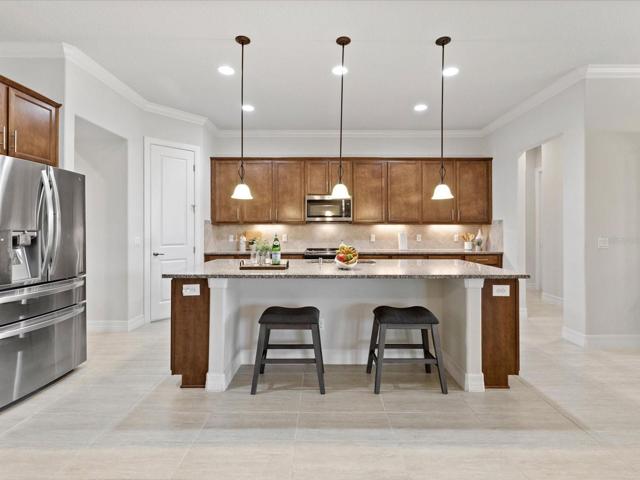 Large kitchen.