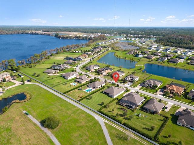 Aerial shot.
