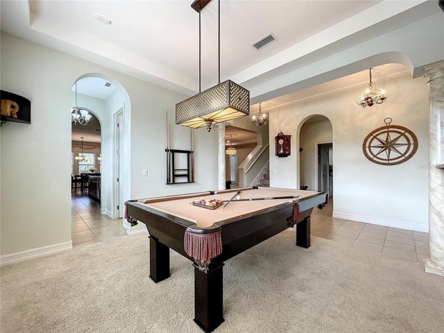 Formal Dining room leading to butler's pantry