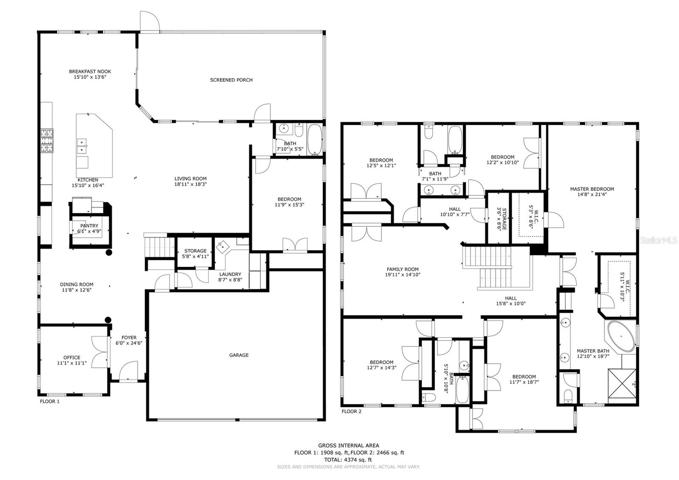 Floor plan *measurements approx.