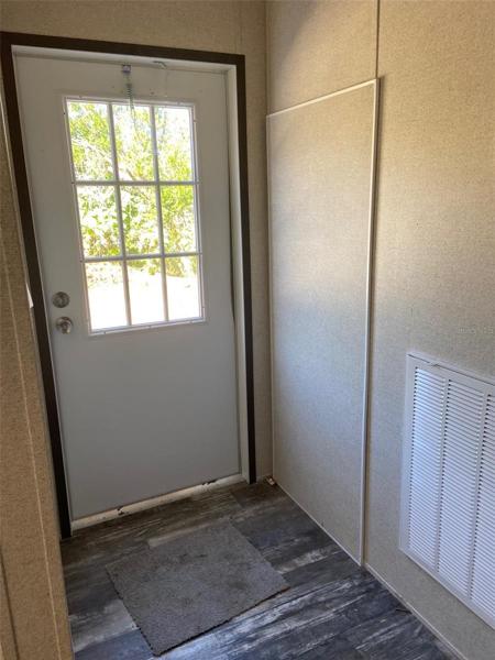 Back Door Entrance