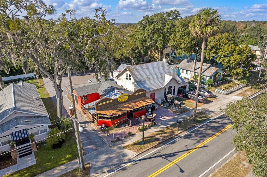 Ariel view of the entire property