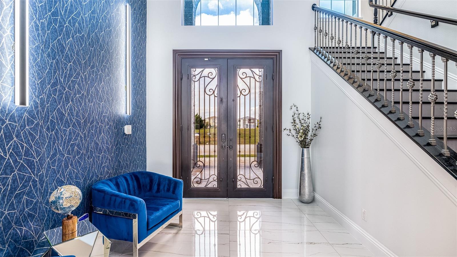 Inviting foyer