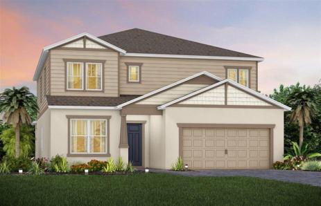 Yorkshire Home Craftsman Elevation *Exterior Design – Artist rendering for this new construction home. Pictures are for illustration purposes only. Elevations, colors and options may vary.
