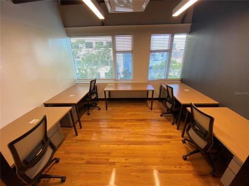 Use of office furniture included