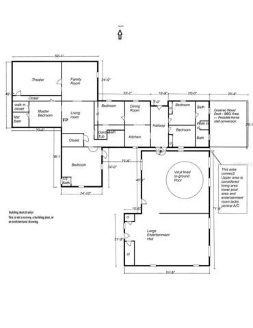 Floor plan sketch