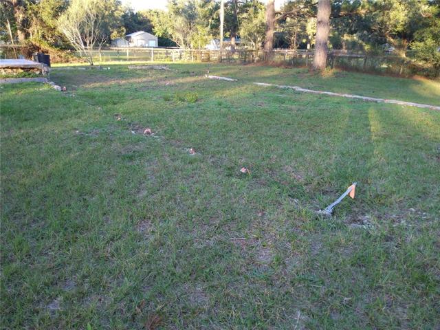 Mobile home foundation view 2