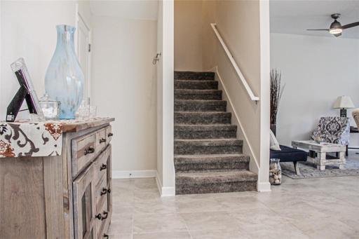 Stairs / Garage Entrance