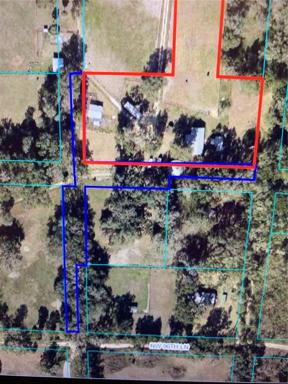 Blue area outlines newly abrogated roads
