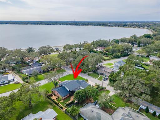 View of Lake Howard In front of home