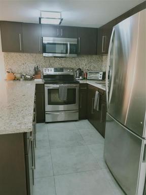 Fully stocked kitchen 