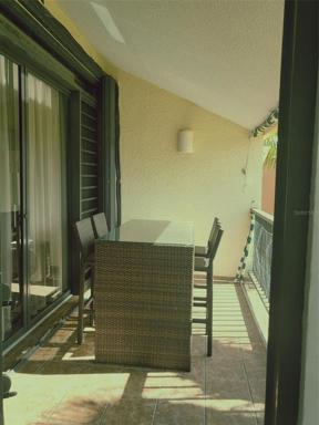 Covered Terrace with easy access from Masterbedroom and living area 