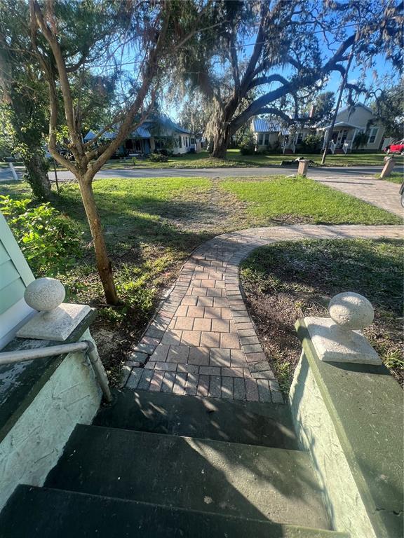 front yard