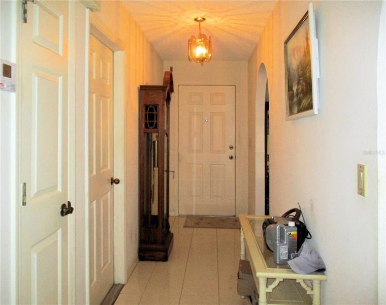 Foyer looking toward entry