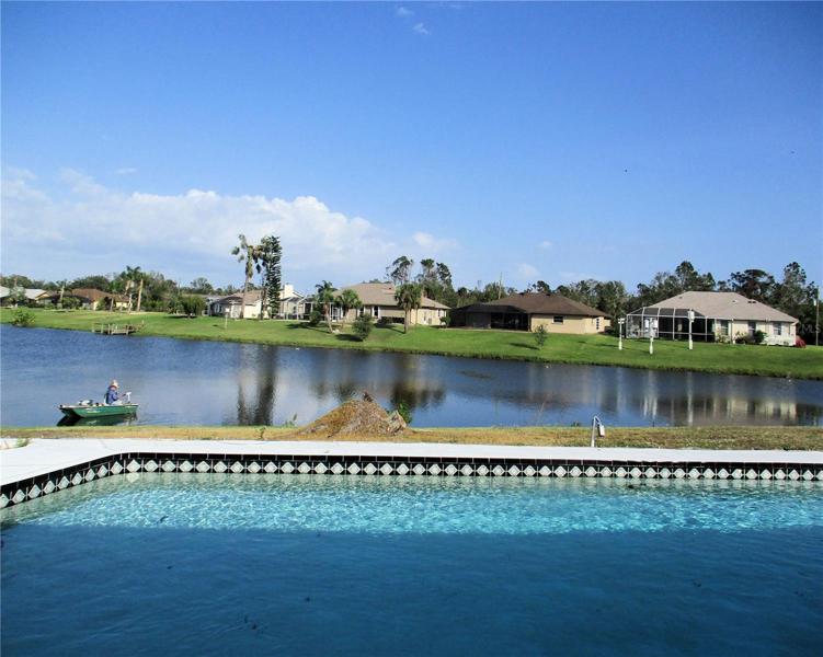 Pool looking east.