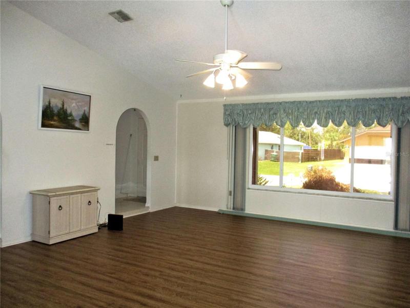 Living room looking from dining room