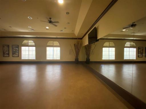 Aerobics room