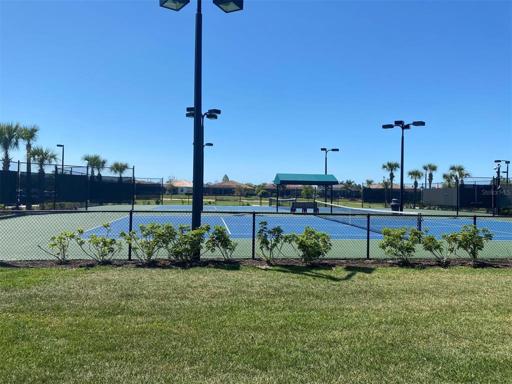 Tennis courts