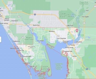 Google maps location