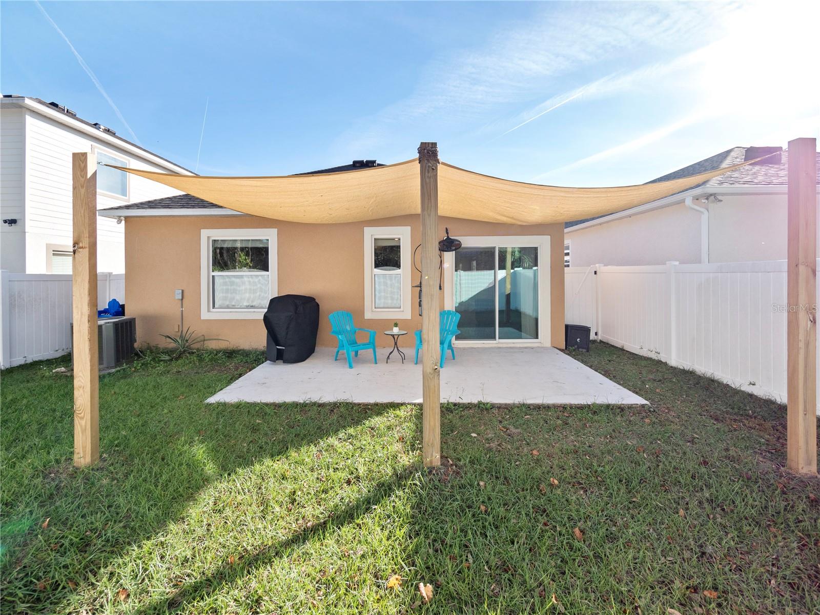 Covered/Uncovered Patio