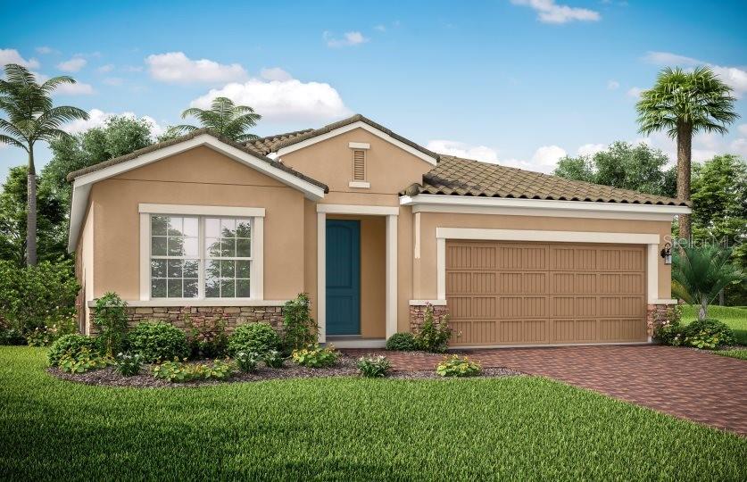 Tuscan Exterior Rendering