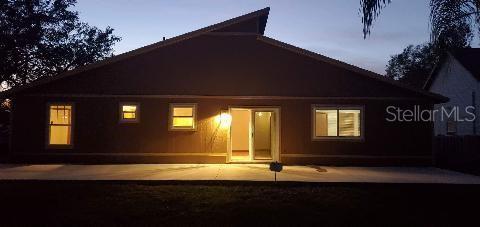 Back of home