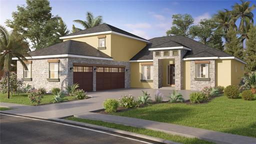 Digital Rendering of Home Elevation