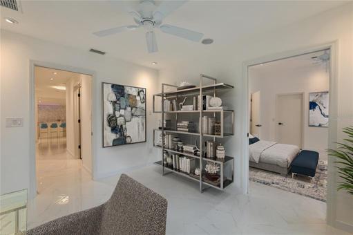 Bonus Room virtually staged